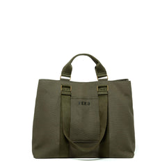 Army Green | Army Green front view large tote bag