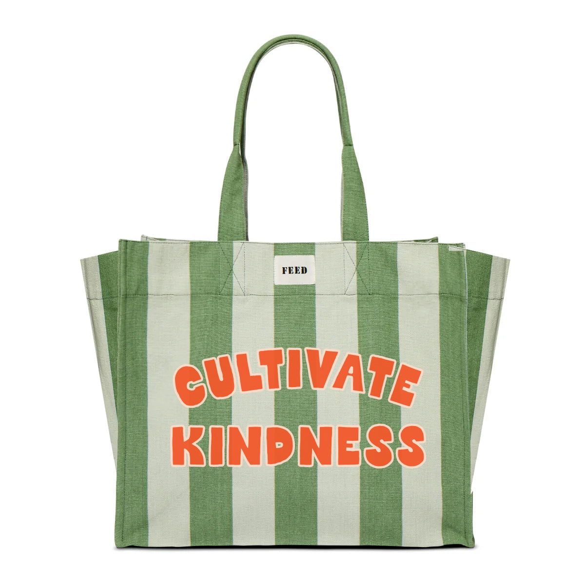 Cultivate Kindness Carryall - Cabana Stripe