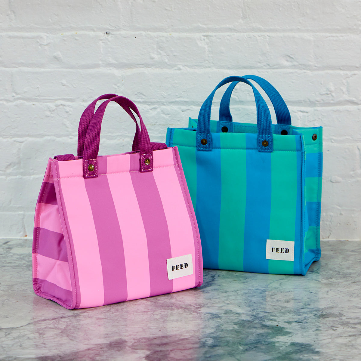 Lifestyle | Lunch Bag Pink Cabana Strripe