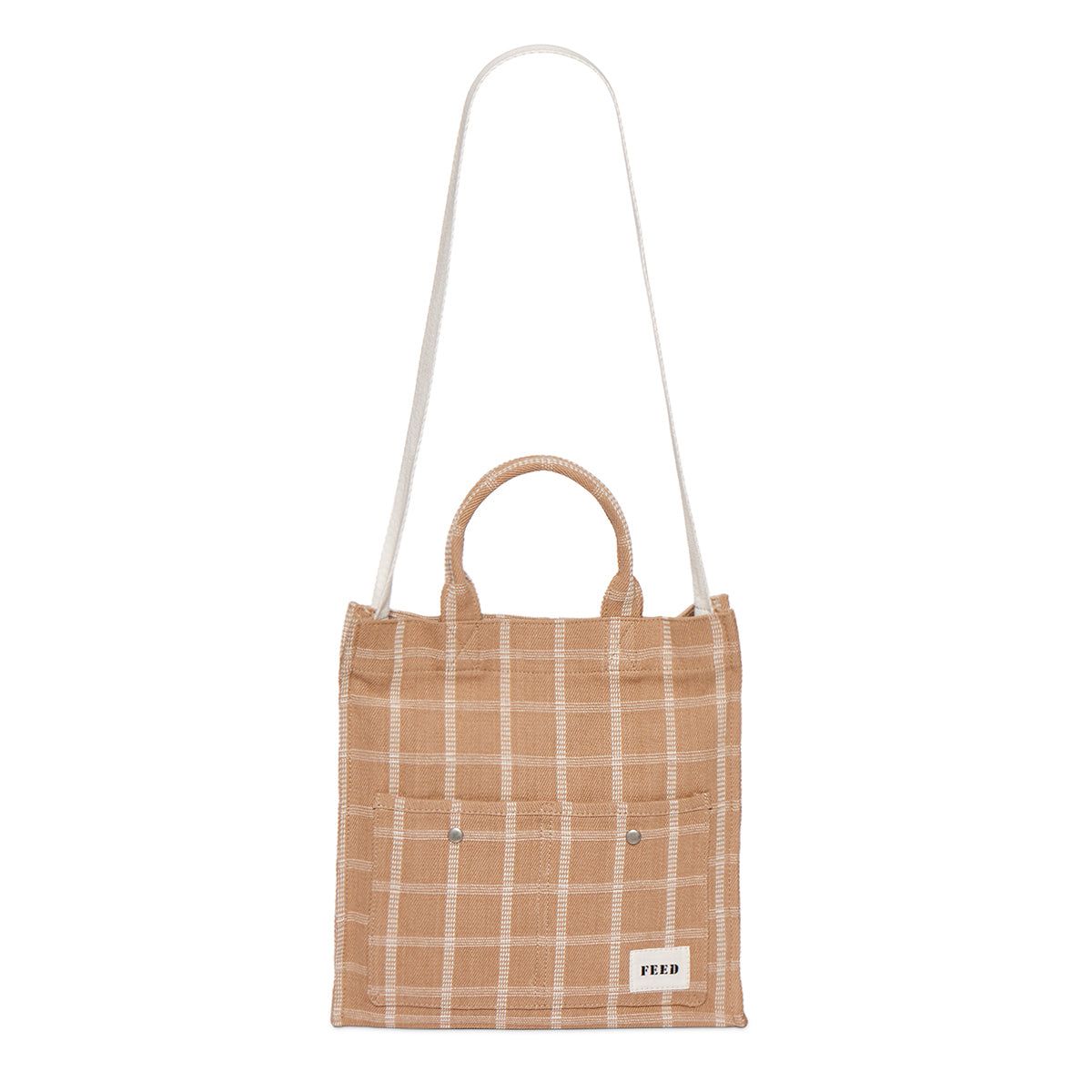 Taupe Trellis | Front with strap