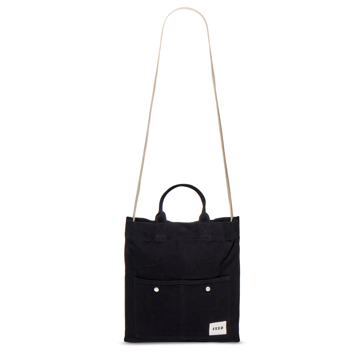 Black | Front with Strap
