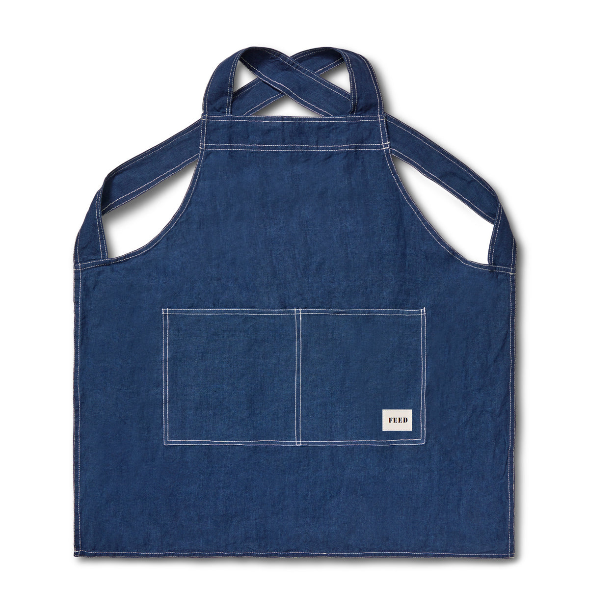 Navy | Apron Front