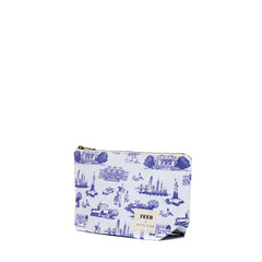 FEED x Katie Kime Toile Pouch