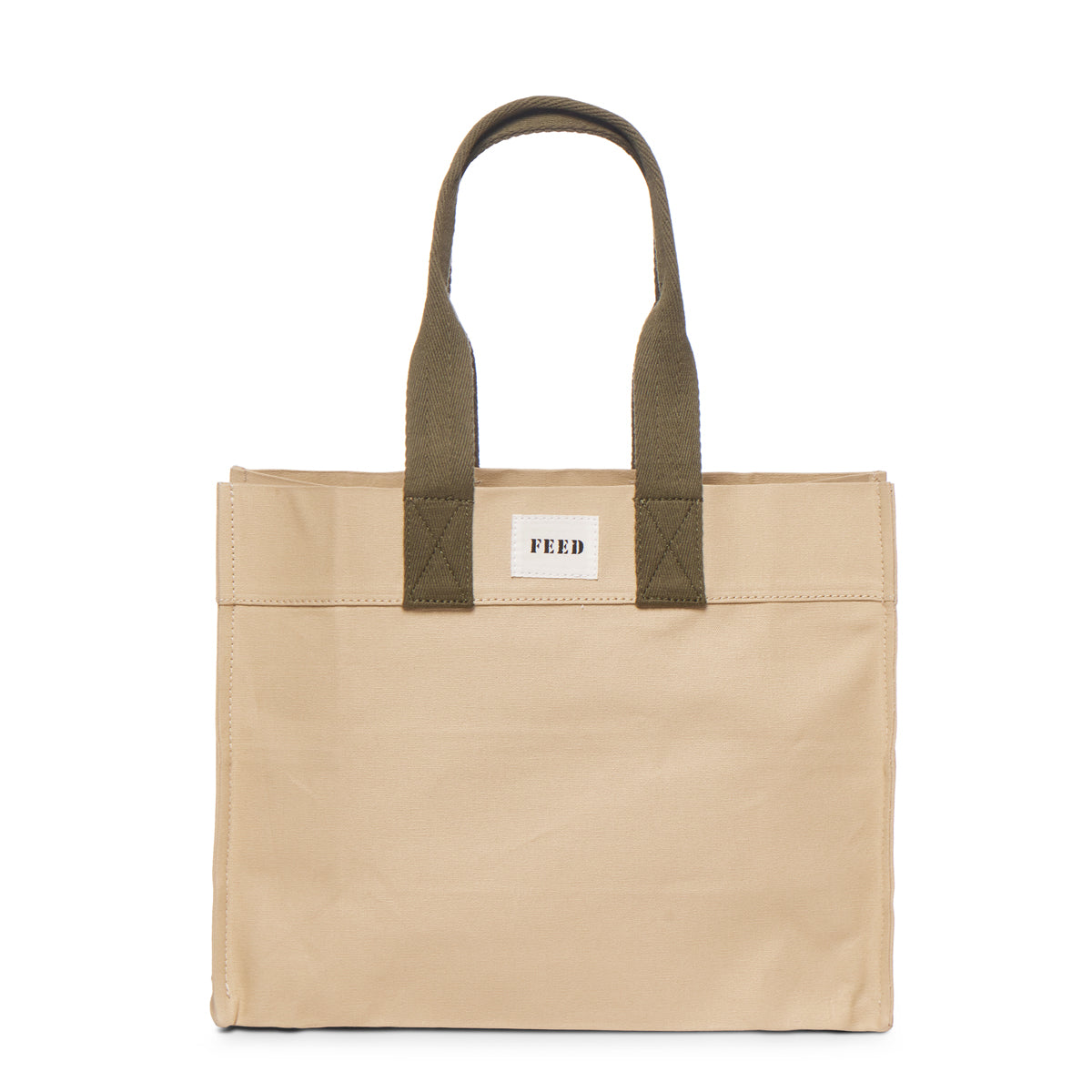Sand | Market Tote front