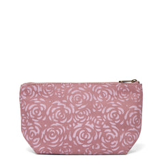 Rose block print | Pouch back