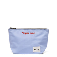 Embroidered All Good Things Pouch