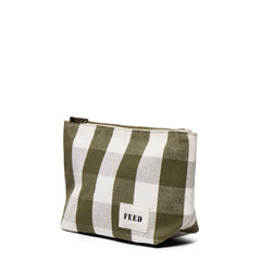Green Gingham | Pouch side