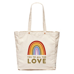 Natural | Front of Pride tote