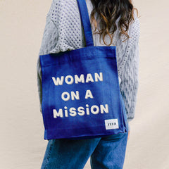 Woman on a Mission Book Bag