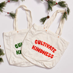 Green | Lifestyle of green Holiday Cultivate Kindness Tote