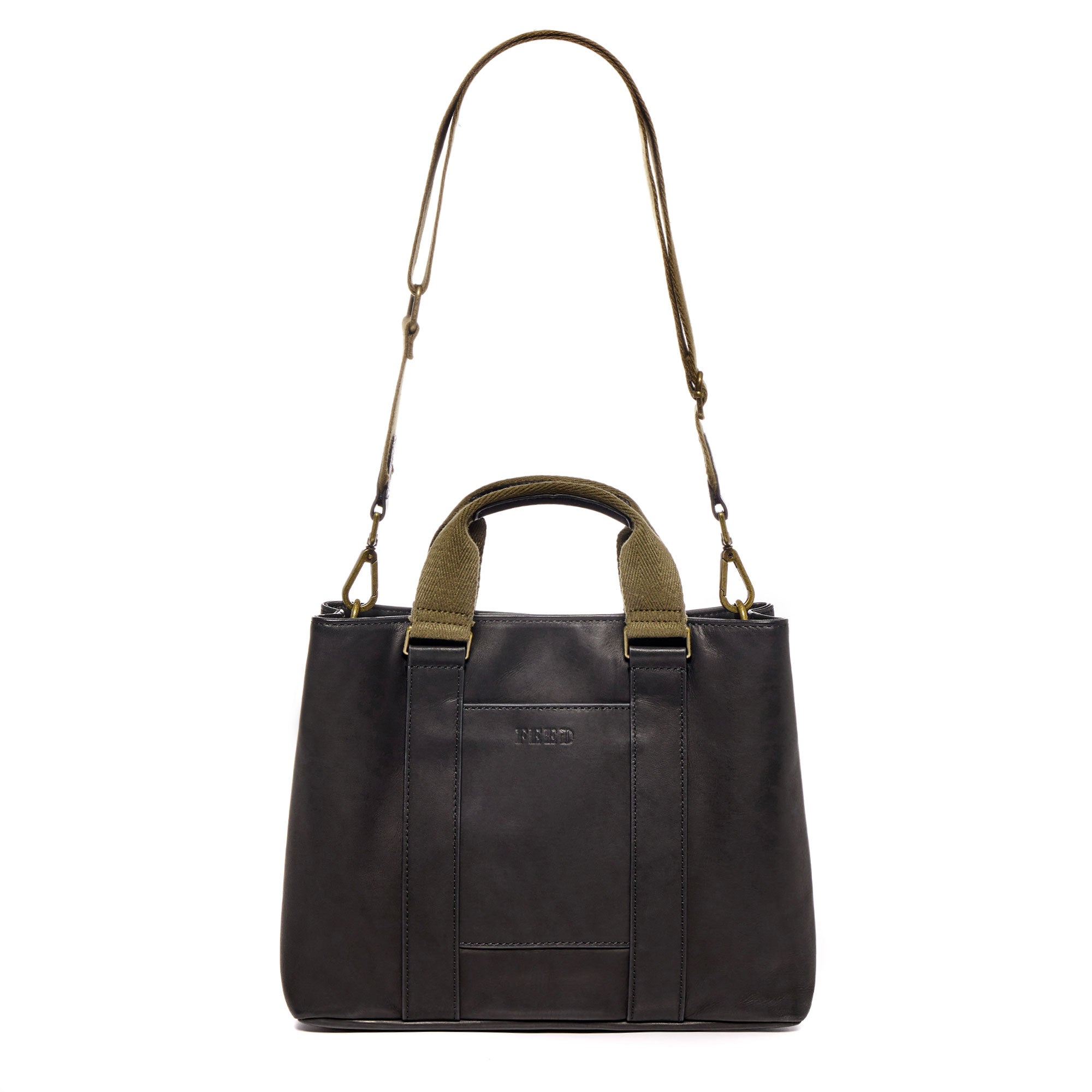 Black Designer Round Leather Crossbody Bag with Exterior Pocket for Women  Gift