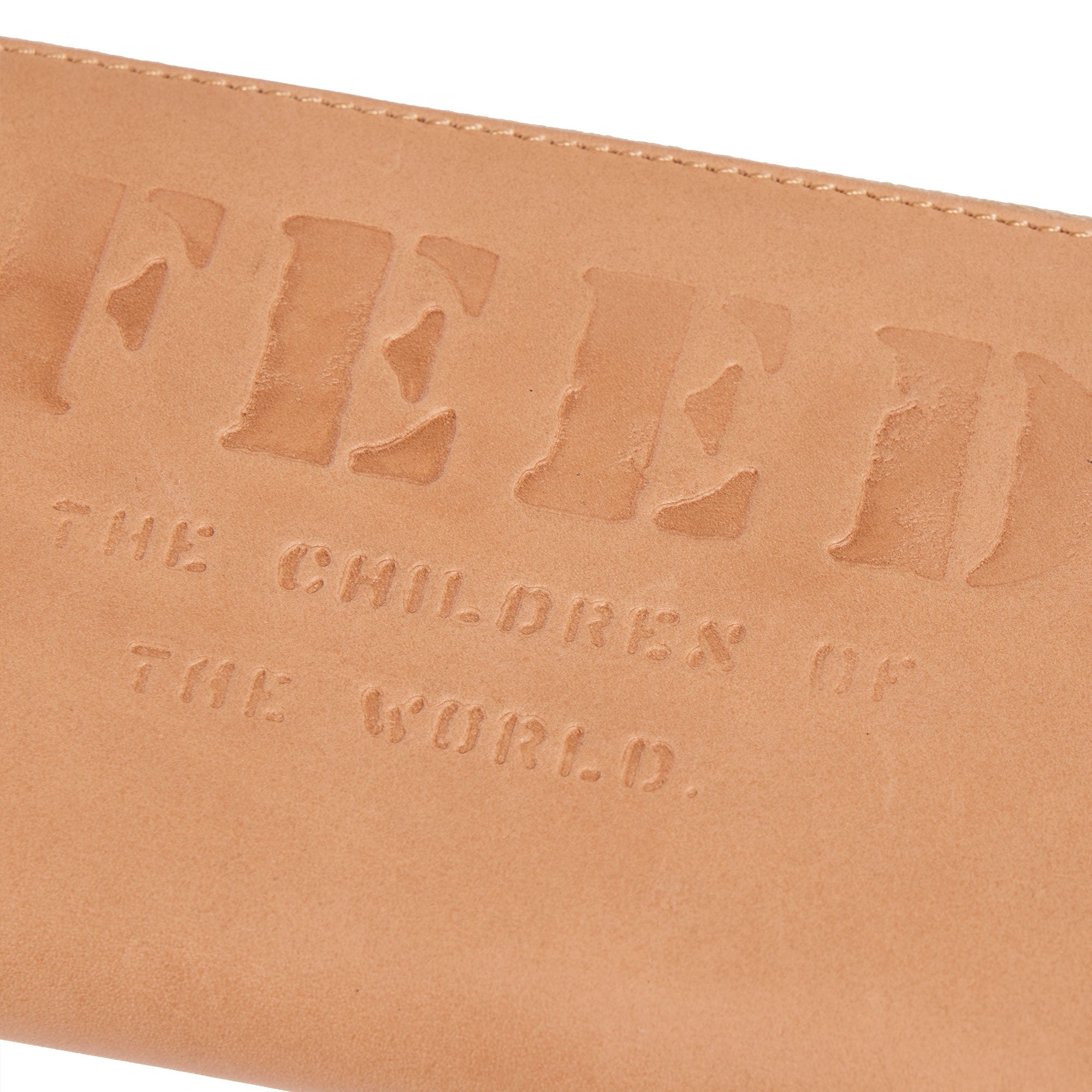 Almond | Close-up of leather wallet