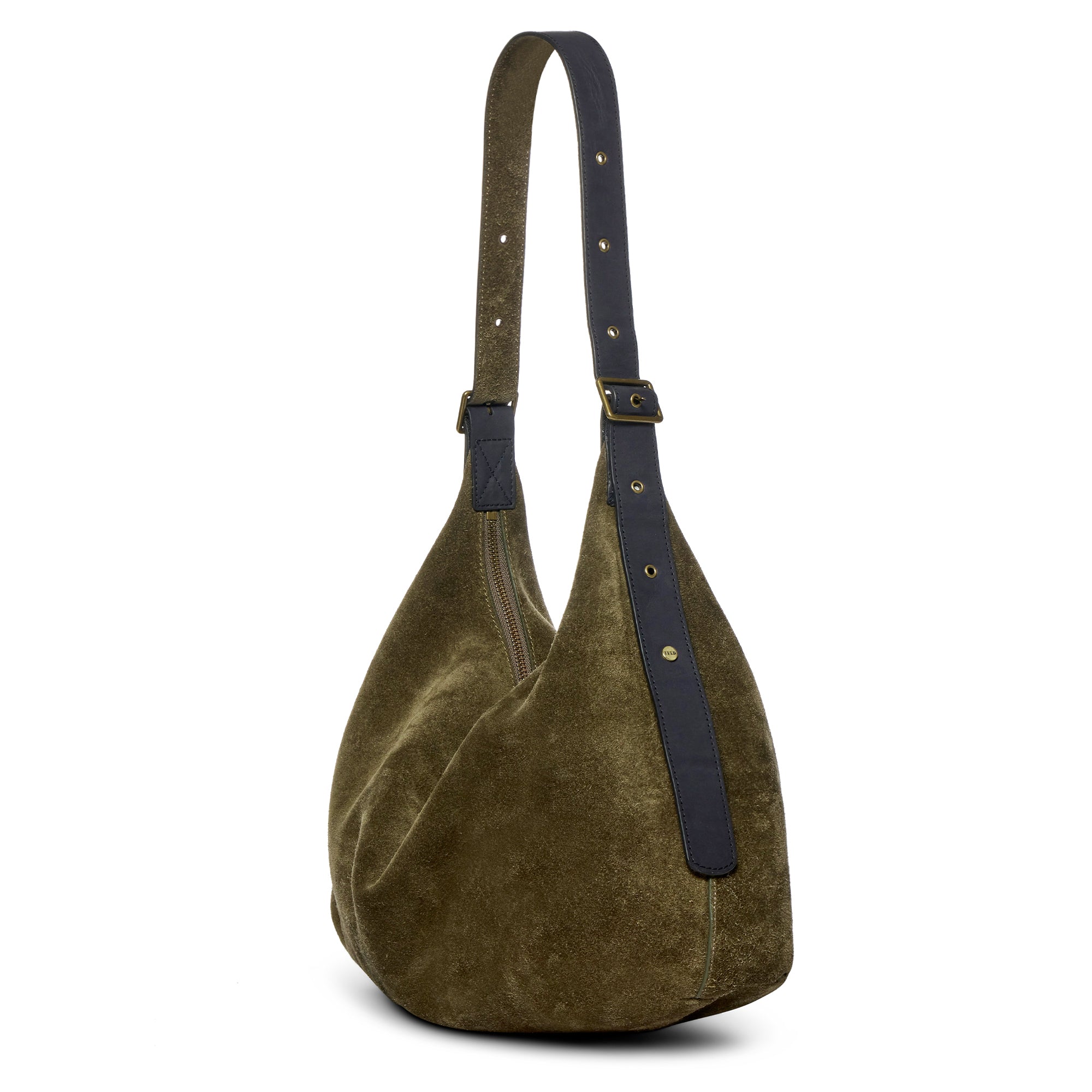 Suede Leather Bag Soft Leather Bag Slouchy Leather Bag 