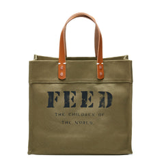 Army Green | front of army green market tote