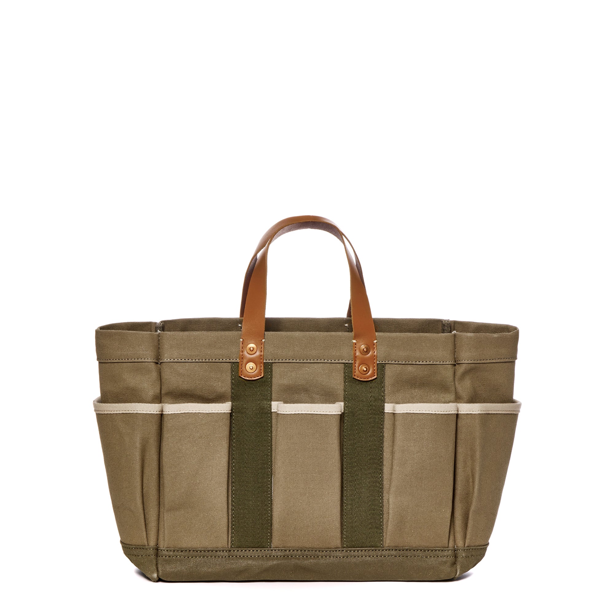 Waxed Cotton Gardening Tote