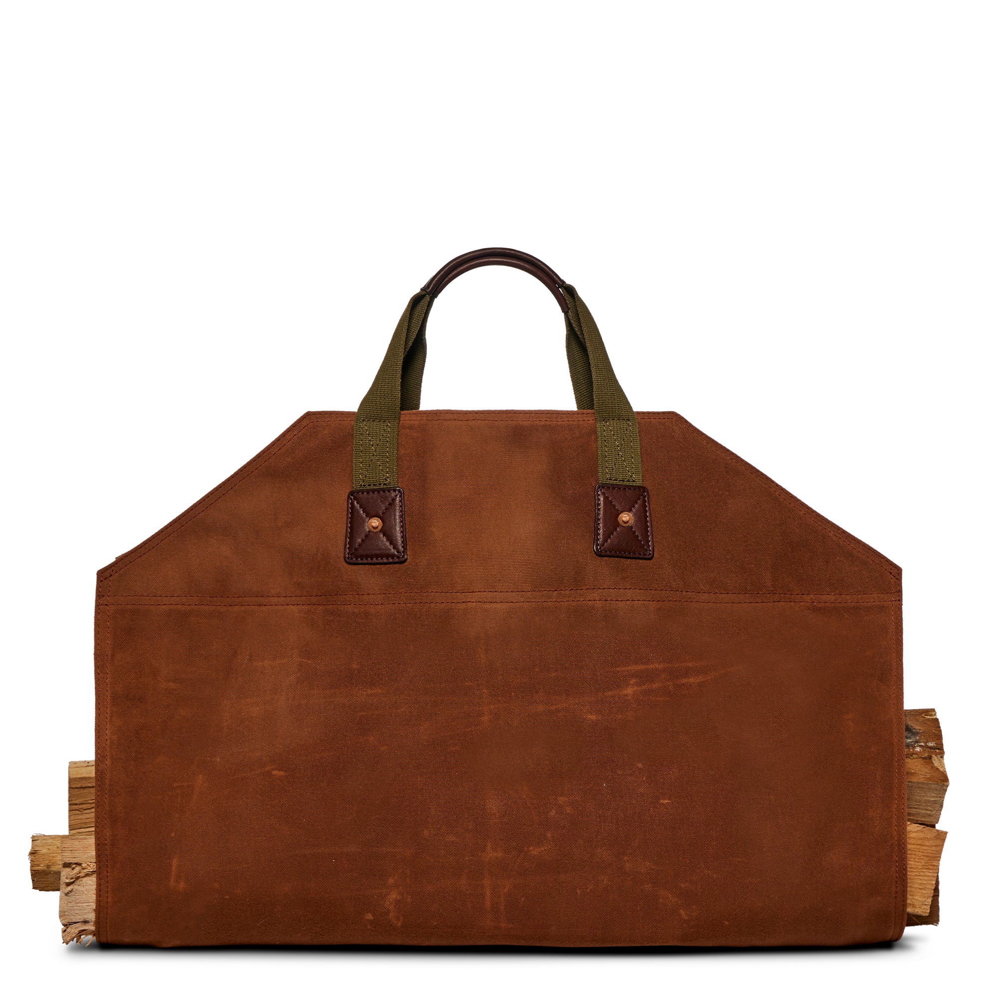 Waxed Brown | front with logs