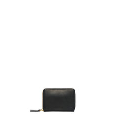 Black | mini leather wallet