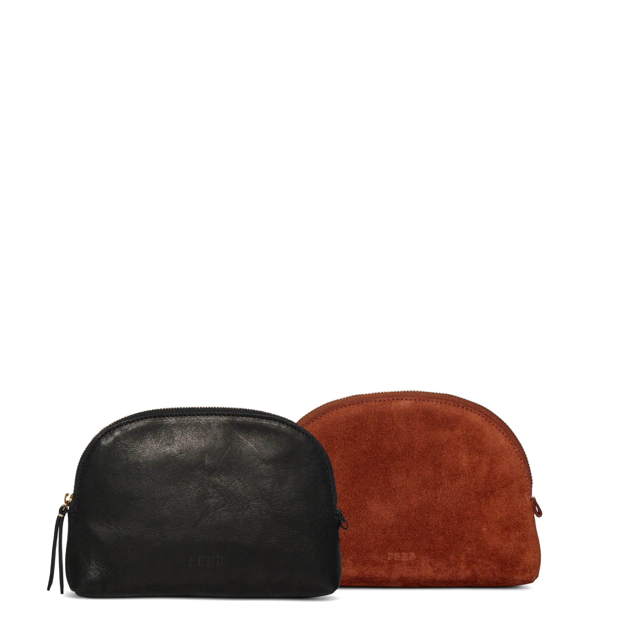 Black | front image of moon pouches