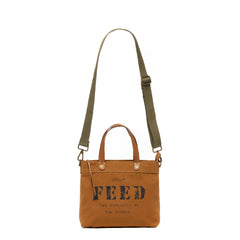 Ochre | canvas eleanor ochre front view with strap