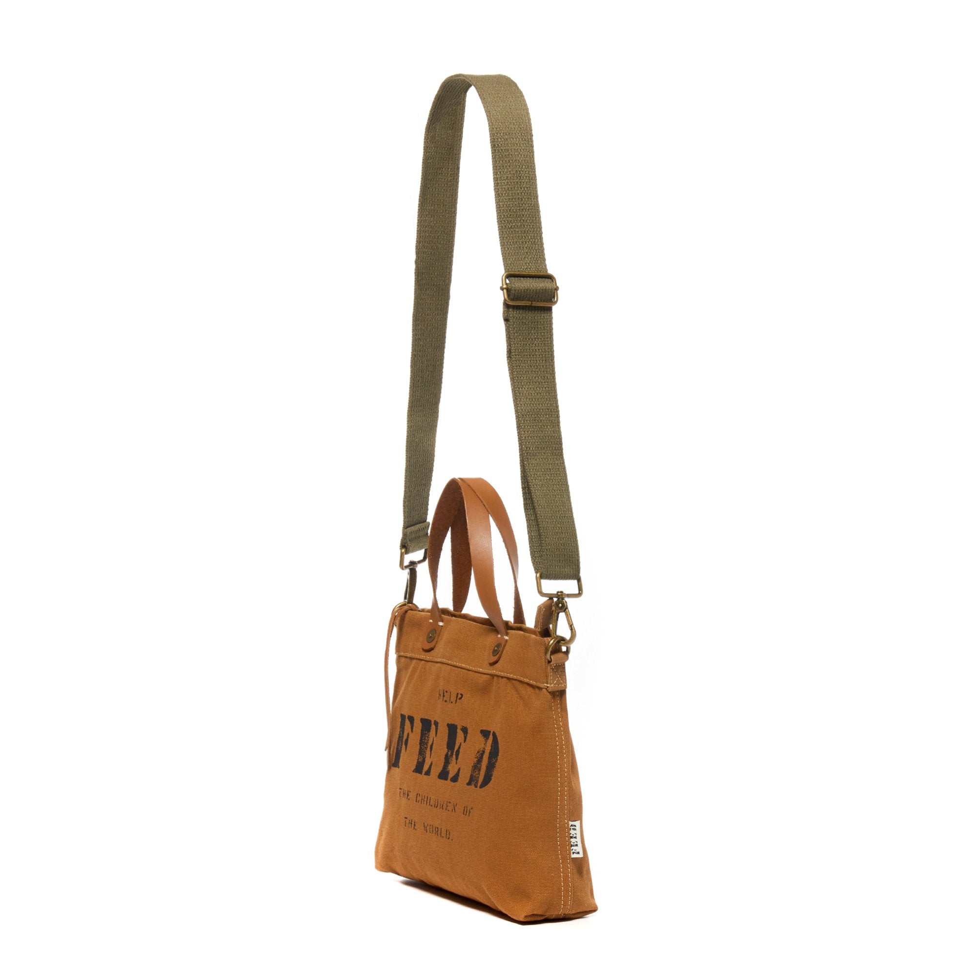Leather Messenger Bag: Eleanor Crossbody Bag – FEED