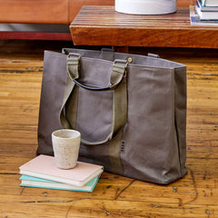 Stone | lifestyle image oversized work bag