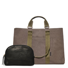 Oversized Work Bag & Moon Pouch Bundle